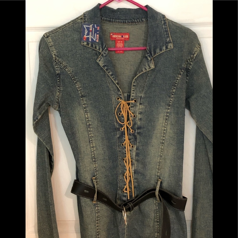 AMERICAN BLUES BLUE JEAN DRESS